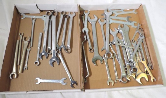 Box wrenches and more.
