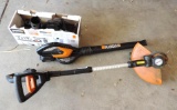 Worx 32 volt weed eater and 20 volt blower.