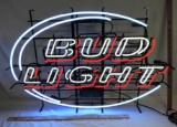 Bud Light neon sign.