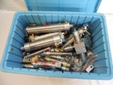 Large assortment of Bimba pneumatc cylinders.