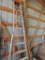 Werner 10' wood ladder.