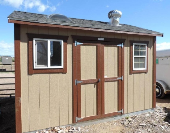 12'x8'x9' tall shed in excellent condition.