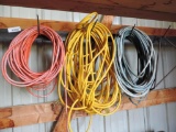 Extension cord assortment.