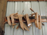 5 Jorgensen wood clamps.