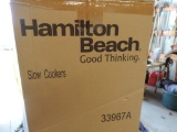 Hamilton Beach 33967A six qt slow cooker.