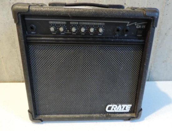 Crate GX 15 guitar amp. (untested)