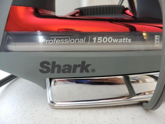 Shark and Black & Decker irons.