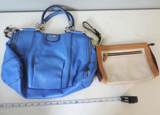 Coach purse and handbag.