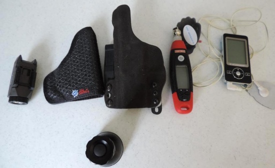 Holsters and more lot.