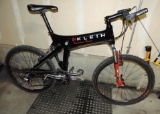 Klein Mantra race full suspension bike.