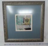 Original George M. Clarke framed Collage.