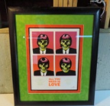 Beatles All you Need Is Love Martin Cimek designed / signed poster.