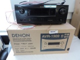 Denon AVR-1909 receiver with box.