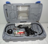 Dremel 400XPR rotary tool with case and accessories.