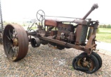 Antique Farmall tractor
