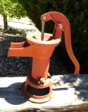 Cast iron hand pump