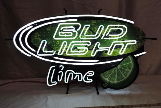Bud Light Lime neon sign.