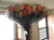 6' stained glass floor lamp.