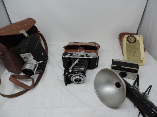 Ansco Viking 4.5 camera and more.