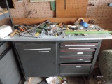 Loaded Craftsman workbench.