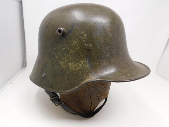 WWI model 1916 Stahlhelm German High Visor steel helmet