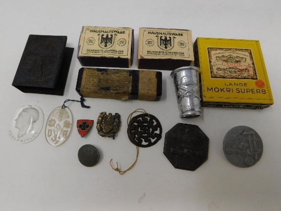 Collection of WWII German small items