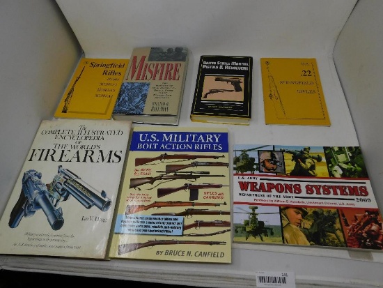 US Military Firearms reference books