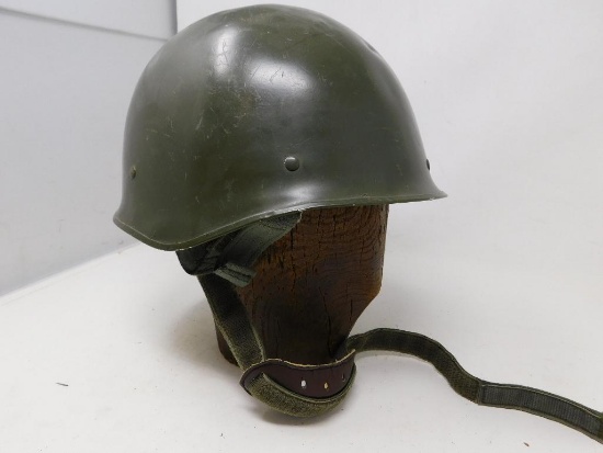 French Dunois military paratrooper helmet