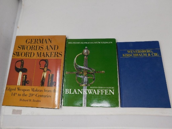 3 books on Imperial German swords
