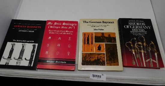 Four books on German edged weapons