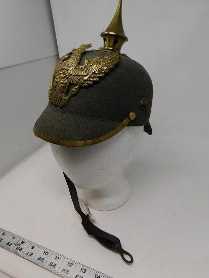 WWI German Shako Pickelhaube helmet
