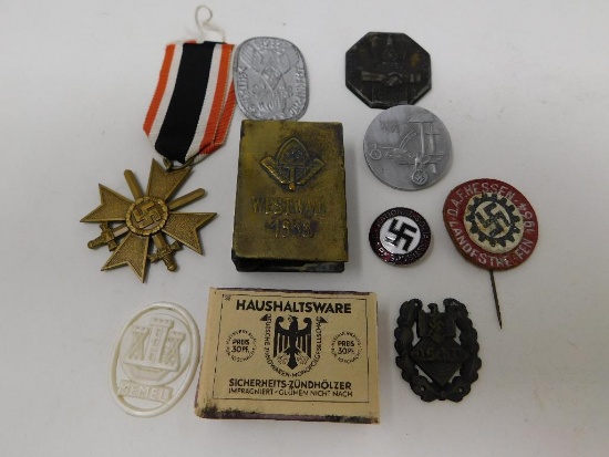 Collection of WWII German small items