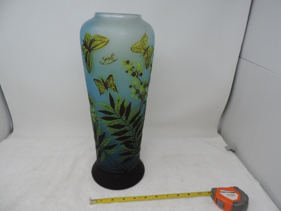 16" Galle Vase in excellent condition.