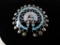 Zuni Artist signed belt buckle