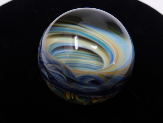 P.A.B handmade art glass marble