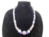 Rick Rice African 7 layer trade bead necklace