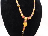 Rick Rice Venetian Glass trade bead necklace