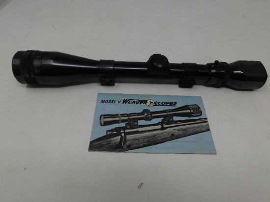 Weaver V-9W riflescope