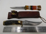 Schrade and custom knife