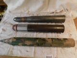 Inert howitzer rounds