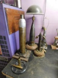 Trench art lamps and smoking