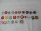 26 collector casino chips.