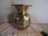 Union Pacific brass spittoon.