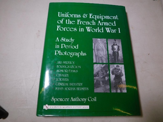 Uniforms and Equipment of the French in WWI book