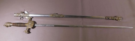 Knights of Pythias Regalia sword