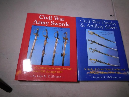 Thillmann set of books on American Civil War Swords