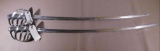 US F. H marked dueling sabers