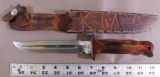 WWII Trench art fighting knife