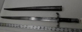 Portuguese Steyr 1886 Kropatchek bayonet