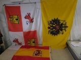 WWI German flags or banners